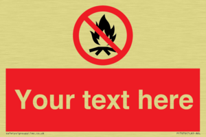 Custom prohibition No campfire